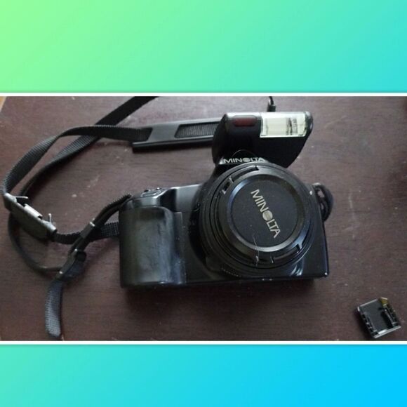 Minolta Maxxum 3000i 35mm Film Camera with. AF 50mm 1:1.7 Lens.With Manuals. Inc - Picture 6 of 6